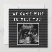 Faire-part de grossesse - couronne d'automne (Dos)