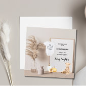 Faire-part de grossesse d'action de grâces supplém