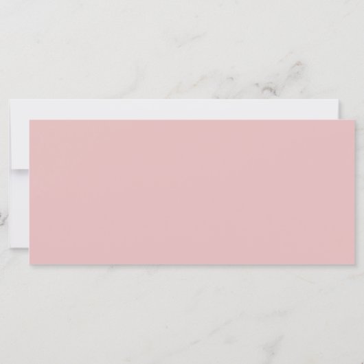 Faire-part de grossesse de billets d'avion (rose/b (Dos)