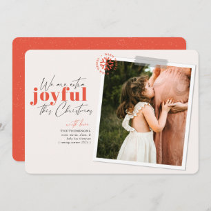 Faire-part de grossesse de corail extra-joyeux