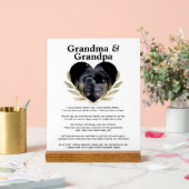 Faire-part de grossesse de grand-mère (Mariage)