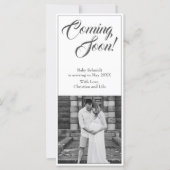 Faire-part de grossesse de style classique (Devant)