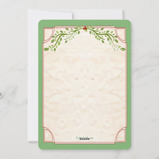 Faire-part de grossesse de vacances (Dos)