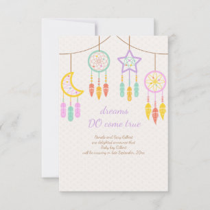 Faire-part de grossesse Dreamcatcher bébé