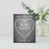 Faire-part de grossesse en forme de tableau de bor (Debout devant)