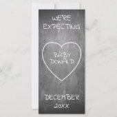 Faire-part de grossesse en forme de tableau de bor (Devant)
