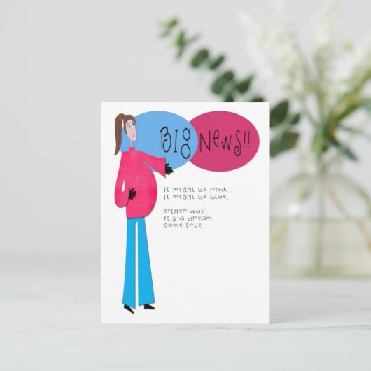 Faire-part de grossesse Hip Mama (Debout devant)