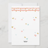 Faire-part de grossesse mobile des oeufs (Dos)