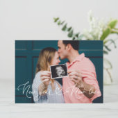 Faire-part de grossesse Nouvel An Nouvel Amour (Debout devant)