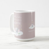 Faire-part de grossesse personnalisée Mug mignonne (Devant gauche)