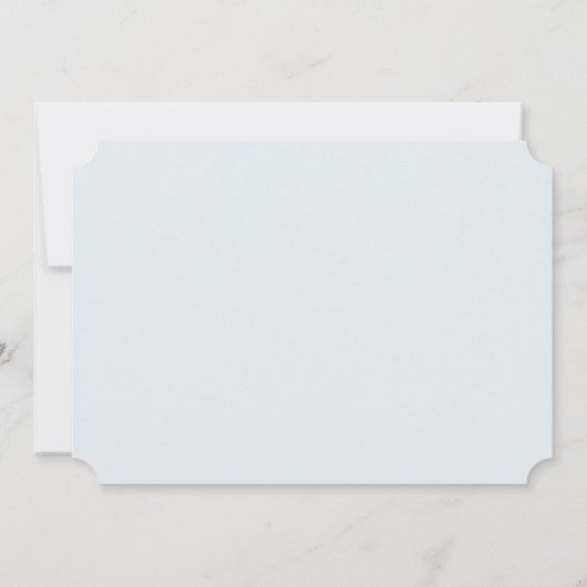 Faire-part de grossesse photo simple et élégant (Dos)