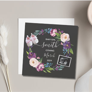 Faire-part de grossesse pour bébé