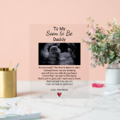 Faire-part de grossesse pour mari Bientôt être pap (Mariage)