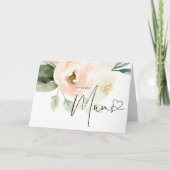 Faire-part de grossesse Révélation de bébé à la mè (Devant)