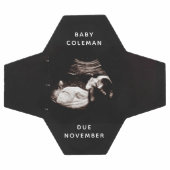 Faire-part de grossesse Sonogramme bébé Photo (Plat)