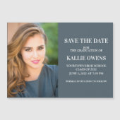 Faire-part de la date d'enregistrement du diplôme (Devant)