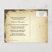 Faire-part de la fête de remise des diplômes en ph (Dos)