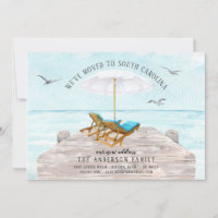 Faire-part de la mer tropicale