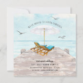 Faire-part de la mer tropicale (Devant)