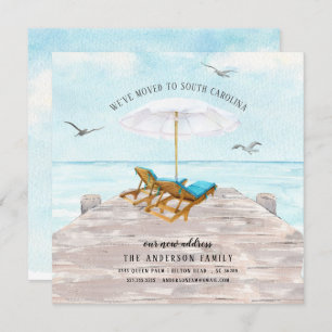 Faire-part de la mer tropicale