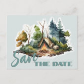 Faire-part de la tente d'aquarelle de la Réunion (Devant)