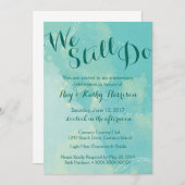 Faire-part de l'anniversaire de mariage (Devant / Derrière)