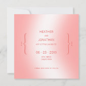 Faire part de Love Potion Pink Save the Date (Dos)