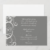 Faire-part de mariage (Devant / Derrière)