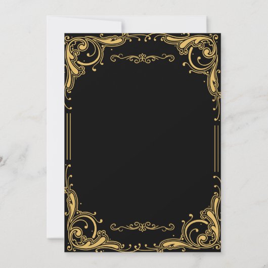 faire-part de mariage (Dos)