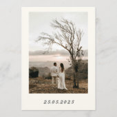 Faire-part de mariage (Devant)