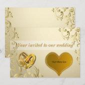 Faire-part de mariage (Devant / Derrière)