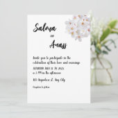 Faire-part de mariage (Debout devant)