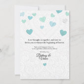 Faire-part de mariage (Dos)