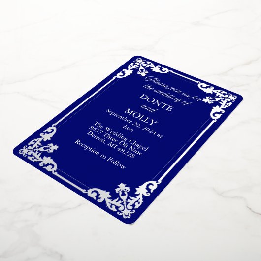 Faire-part de mariage (Rotation)