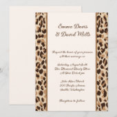 Faire-part de mariage (Devant / Derrière)