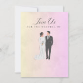 faire-part de mariage (Dos)