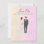 faire-part de mariage (Devant)