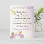 faire-part de mariage (Debout devant)