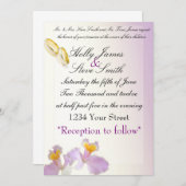 faire-part de mariage (Devant / Derrière)