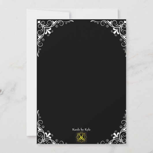 Faire-part de mariage (Dos)