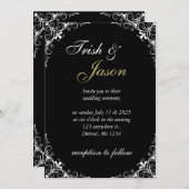 Faire-part de mariage (Devant / Derrière)