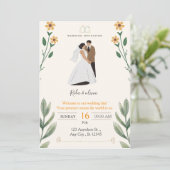 Faire-part de mariage (Debout devant)