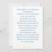 Faire-part de mariage (Dos)