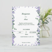 Faire-part de mariage (Debout devant)