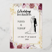 Faire-part de mariage (Recto)