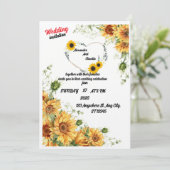 Faire-part de mariage (Debout devant)