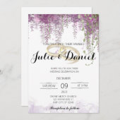 Faire-part de mariage (Devant / Derrière)