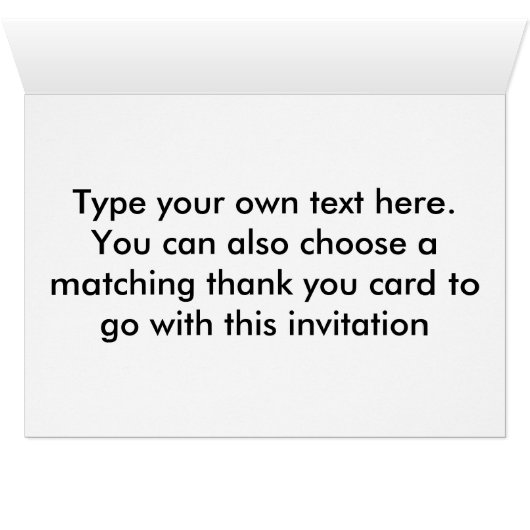 Faire-part de mariage (Intérieur Horizontal (Bas))