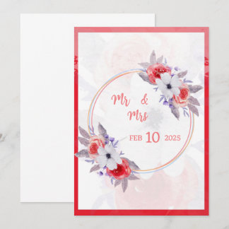 Faire-part de mariage