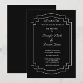 Faire-part de mariage (Devant / Derrière)